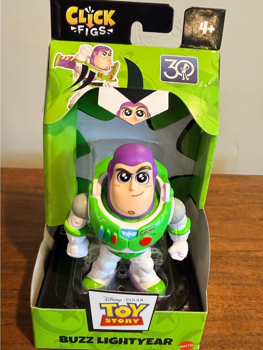 Mattel Buzz Lightyear Click Figs figure. New
